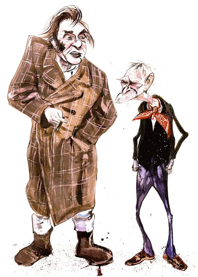 Steptoe and Son (caricature) by Neale Osborne